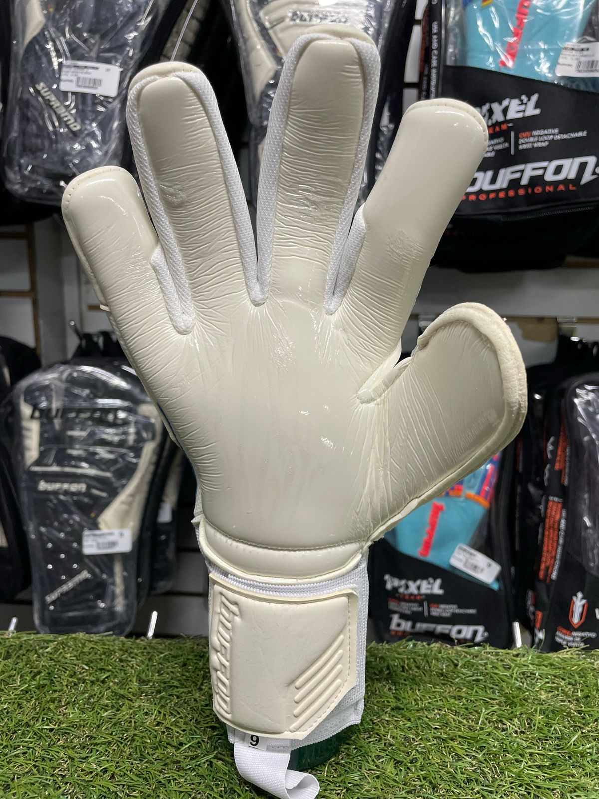 GUANTE BUFFON SULTAN PROFESIONAL AD BLANCO/NEGRO/AZUL