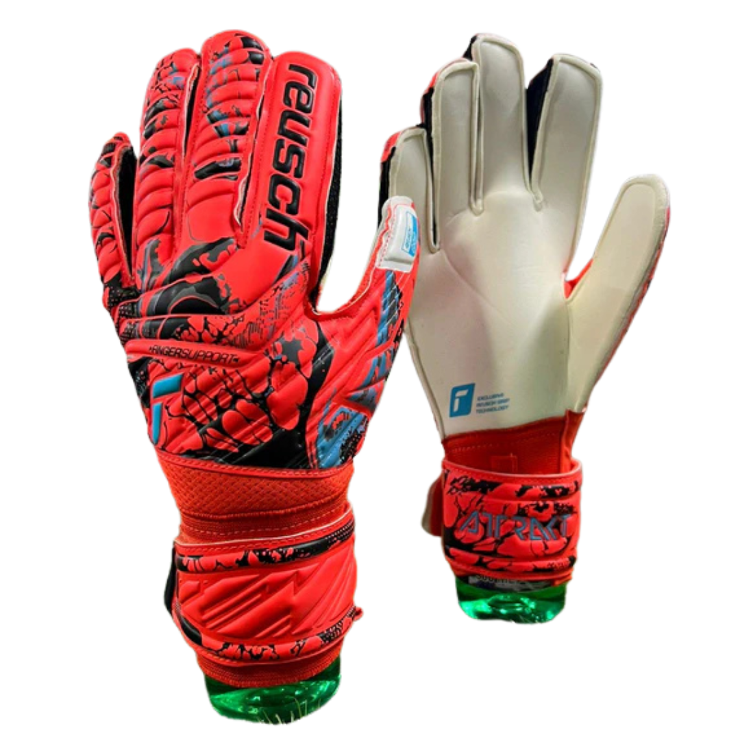 REUSCH ATTRAKT GRIP FINGER SUPPORT RED (5 FERULAS FIJAS)