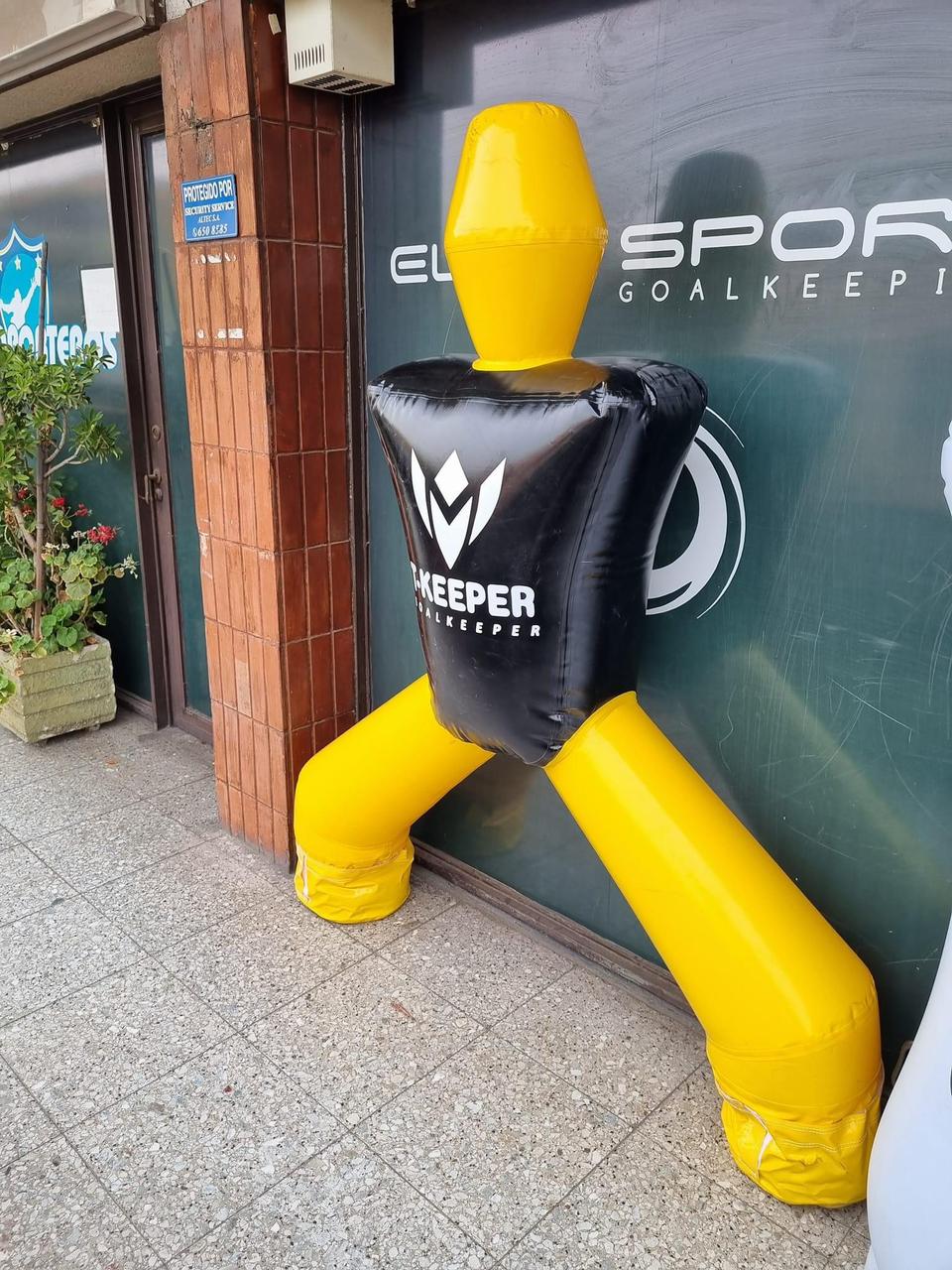 Dummys de entrenamiento tkeeper alto impacto 2 pies 190cm