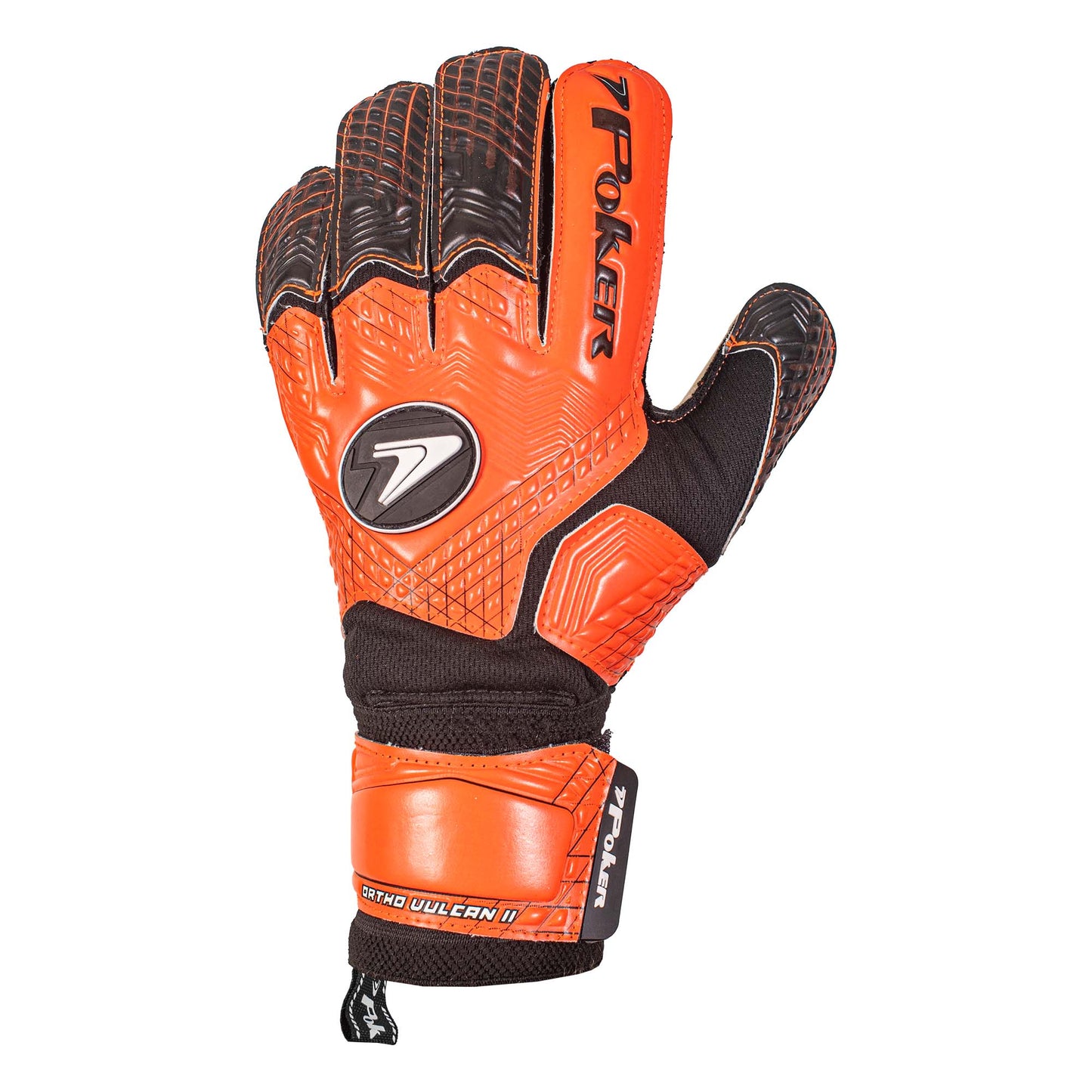 POKER  ORTHO VULCAN II NARANJO/NEGRO (CON FERULAS)