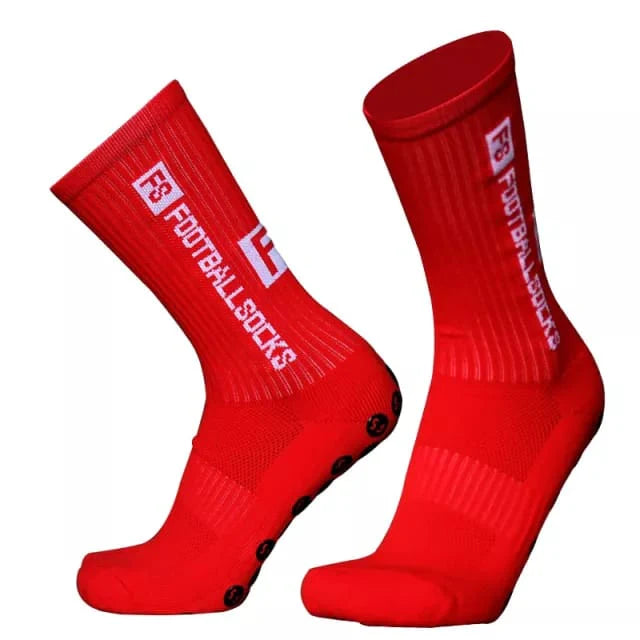 PACK DE 8 CALCETAS ANTIDESLIZANTE ADULTO FOOTBALL SOCKS (39-44)