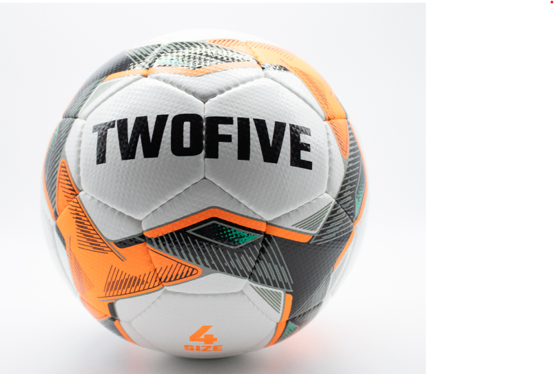 BALON FUTBOL TWOFIVE NARANJO  N° 4