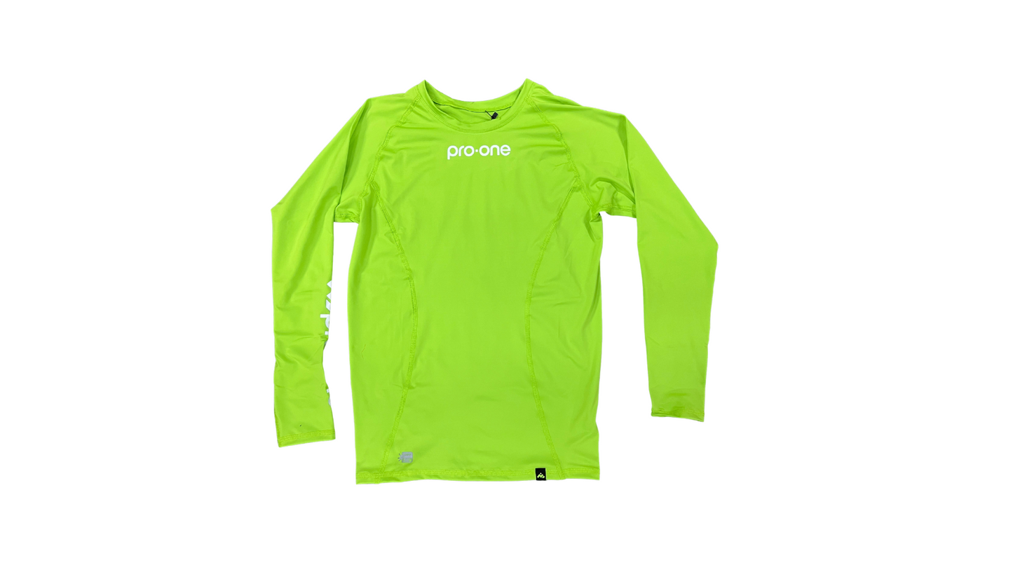 PRIMERA CAPA COMPRESION PRO ONE VERDE LIMÓN