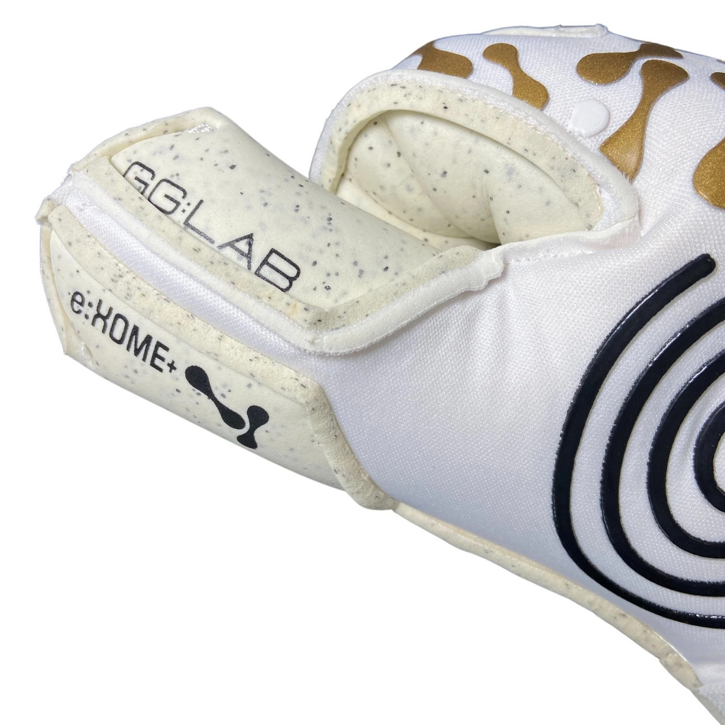 GLOVE GLU E:XOME+ MEGAGRIP RF BLANCO/ORO (SIN FERULAS )