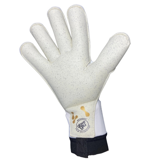 GLOVE GLU E:XOME+ MEGAGRIP RF BLANCO/ORO (SIN FERULAS )