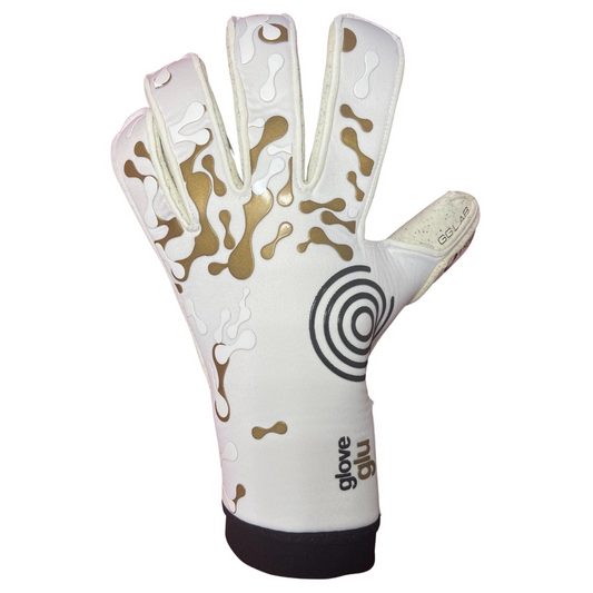 GLOVE GLU E:XOME+ MEGAGRIP RF BLANCO/ORO (SIN FERULAS )