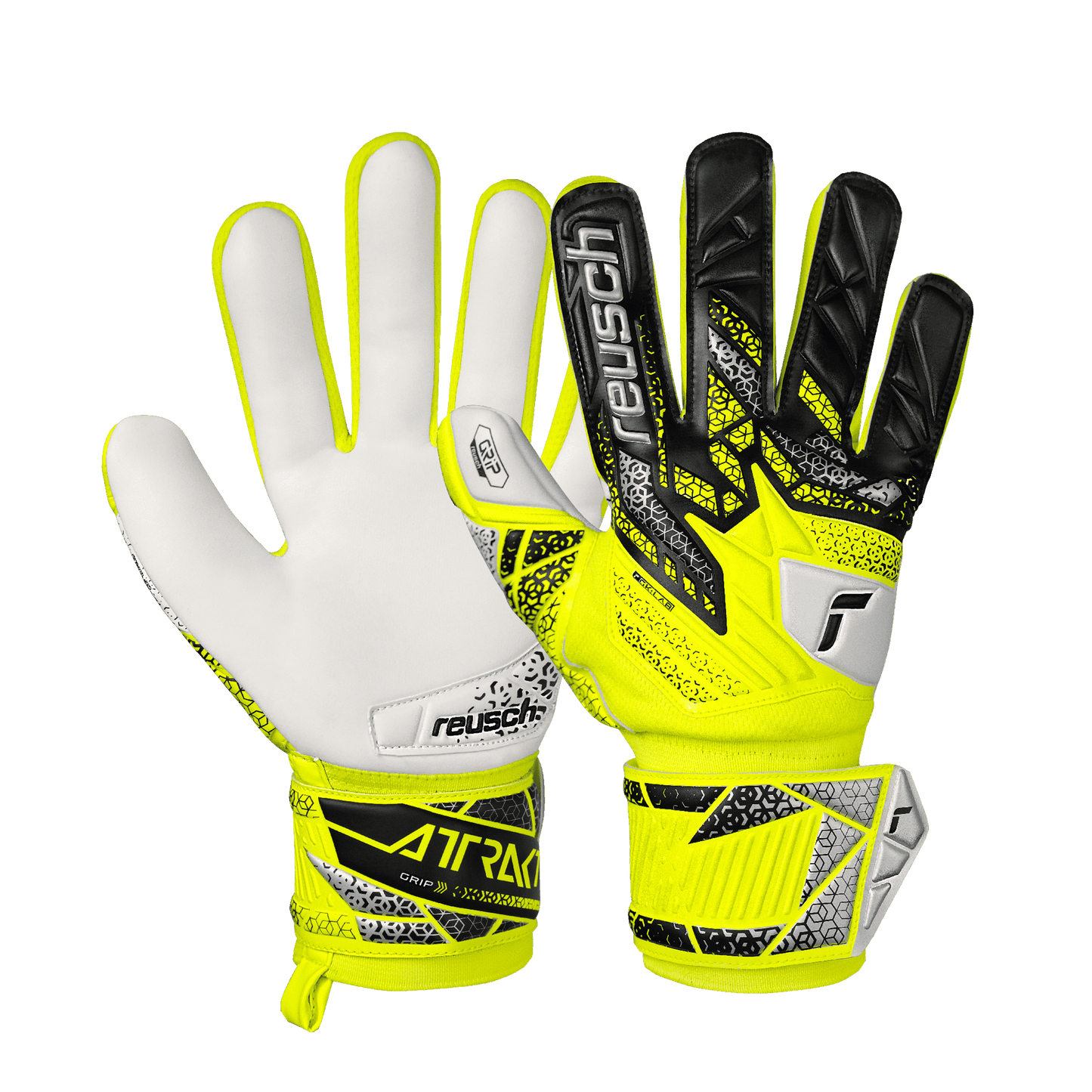 REUSCH ATTRAKT GRIP AMARILLO (SIN FERULAS)