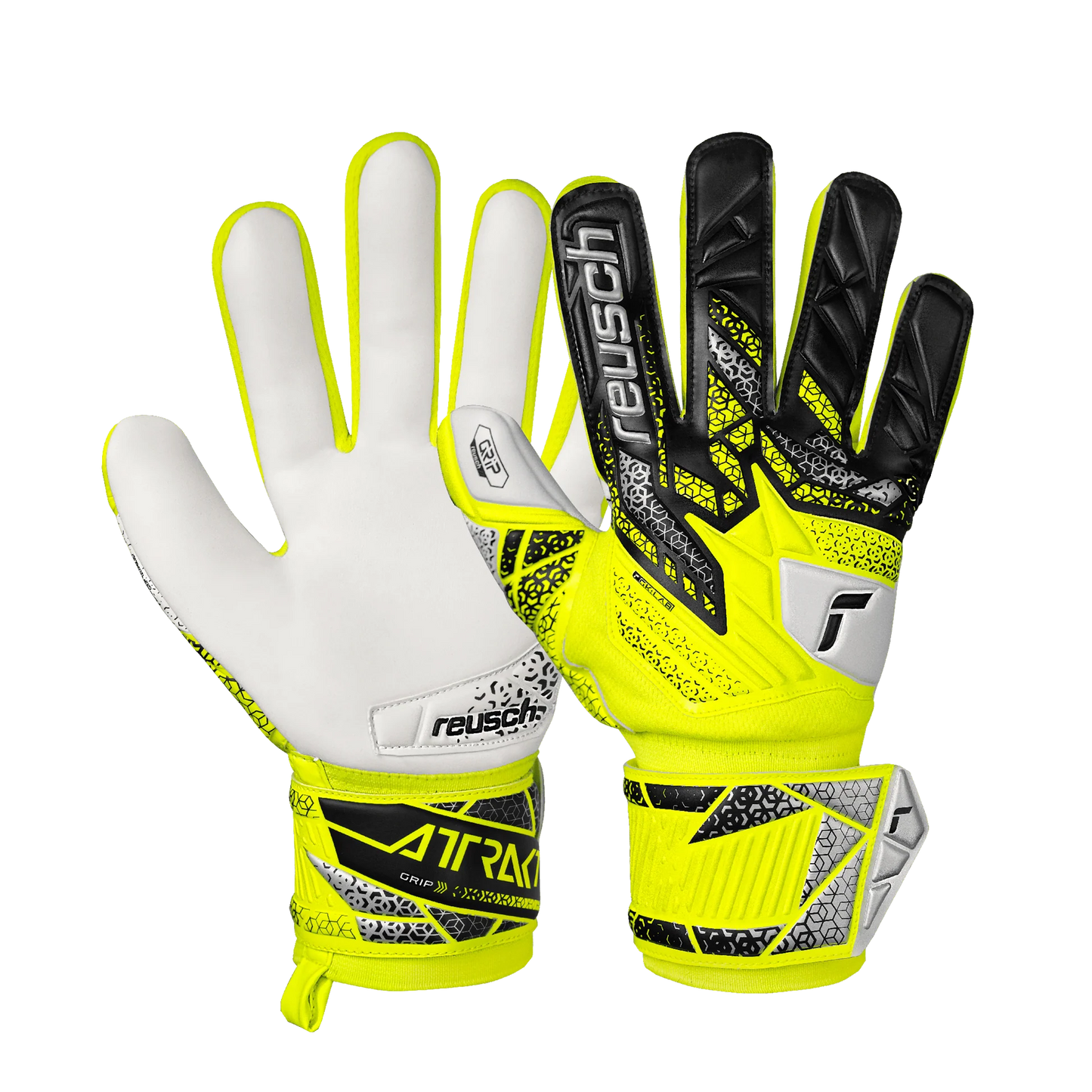 REUSCH ATTRAKT GRIP AMARILLO (SIN FERULAS)