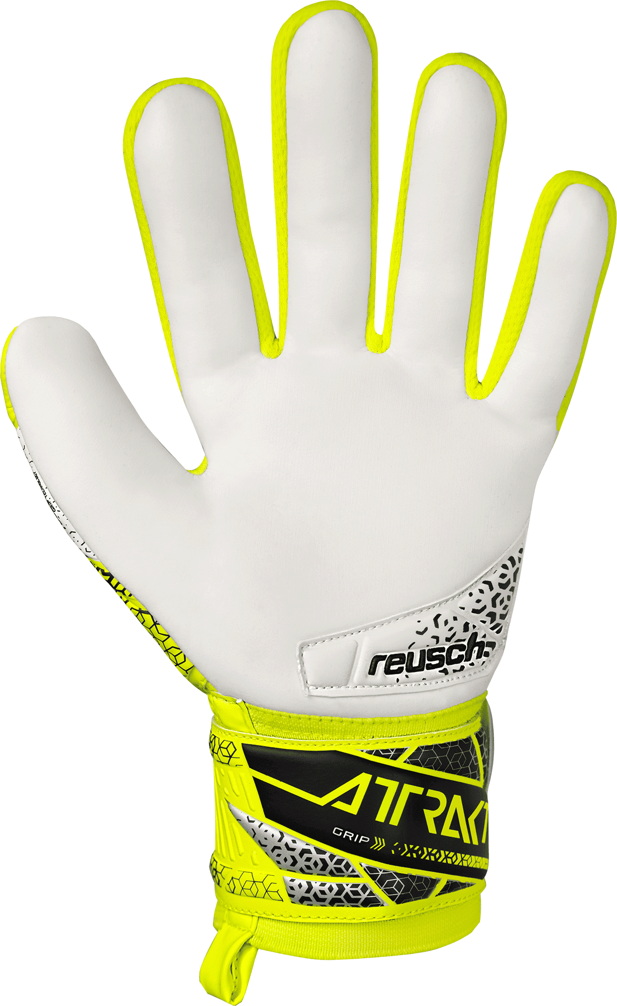REUSCH ATTRAKT GRIP AMARILLO (SIN FERULAS)