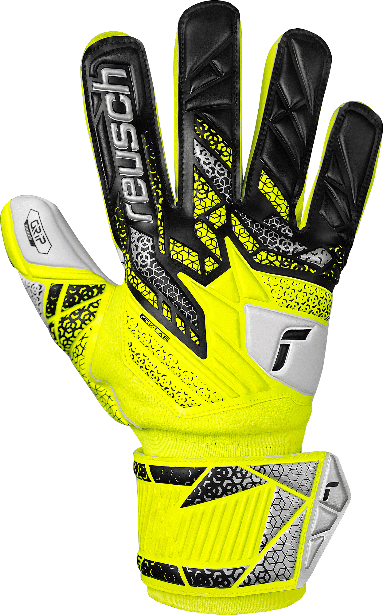 REUSCH ATTRAKT GRIP AMARILLO (SIN FERULAS)