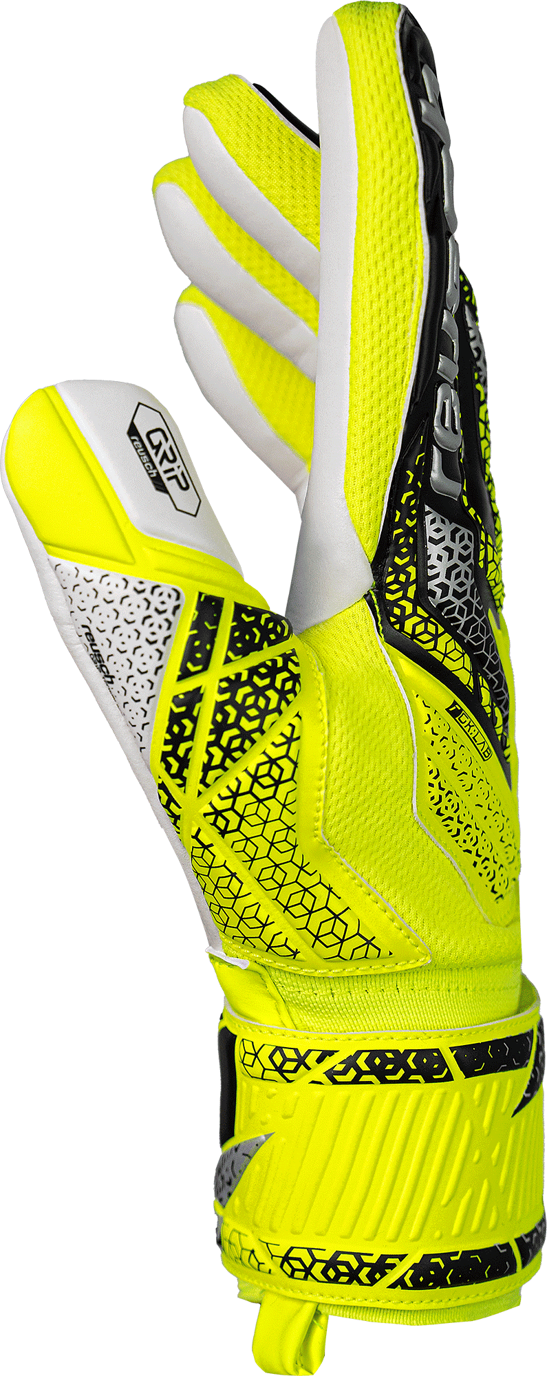REUSCH ATTRAKT GRIP AMARILLO (SIN FERULAS)