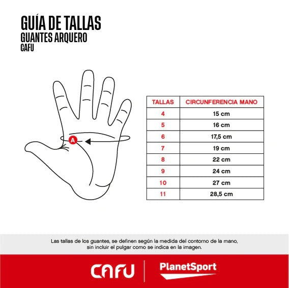 CAFU KEEPER FLAT AMARILLO/MORADO (CON FERULAS EXTRAÍBLES)