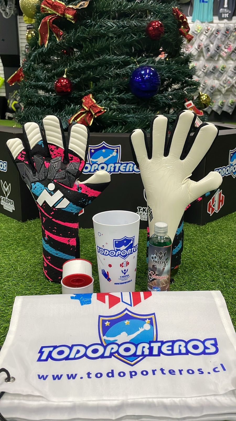 BOX NAVIDEÑO GUANTE PRO ONE INSITINTIC TALLA 8