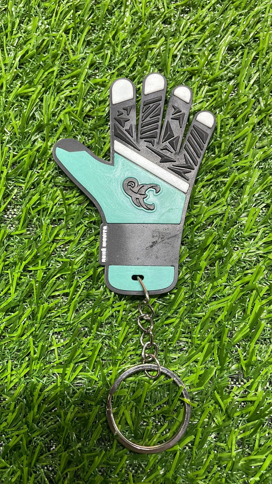 LLAVERO EK CELESTE/NEGRO