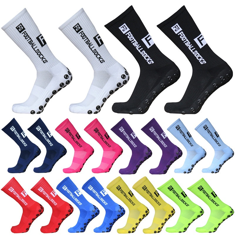 PACK DE 4 CALCETAS ANTIDESLIZANTE ADULTO FOOTBALL SOCKS (39-44)
