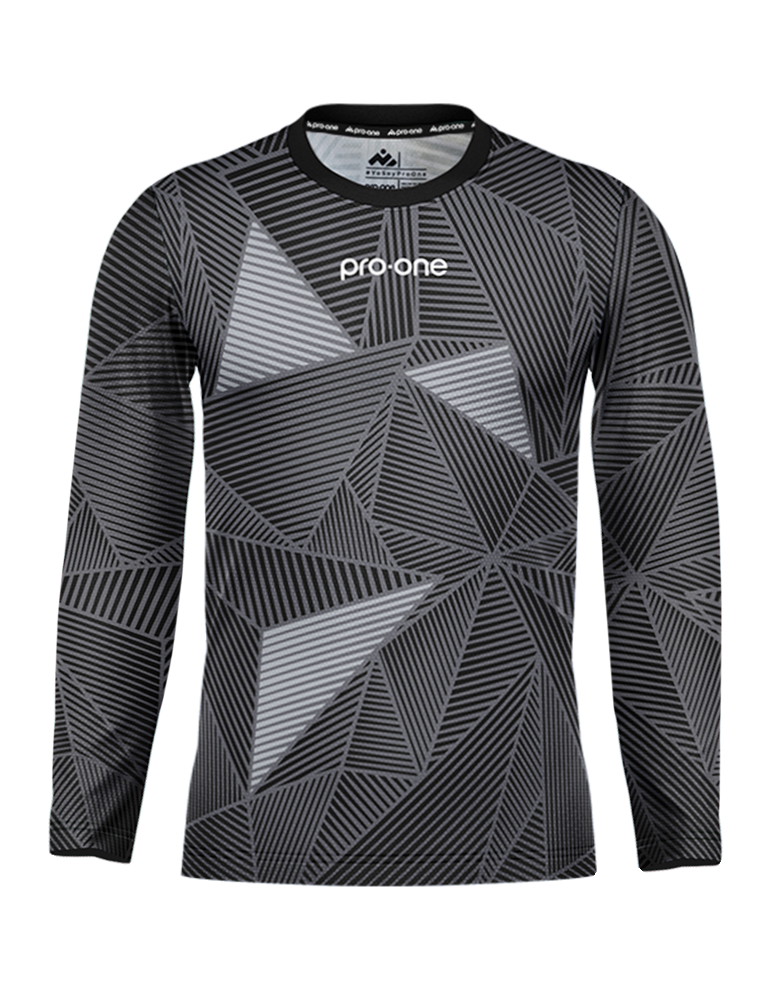 POLERA DE ARQUERO M/LARGA PRO-ONE ENERGY NEGRO