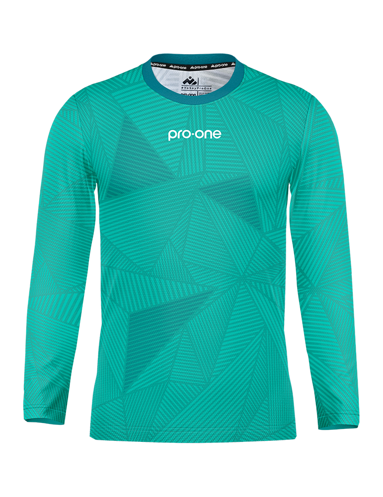 POLERA DE ARQUERO M/LARGA PRO-ONE ENERGY VERDE JADE