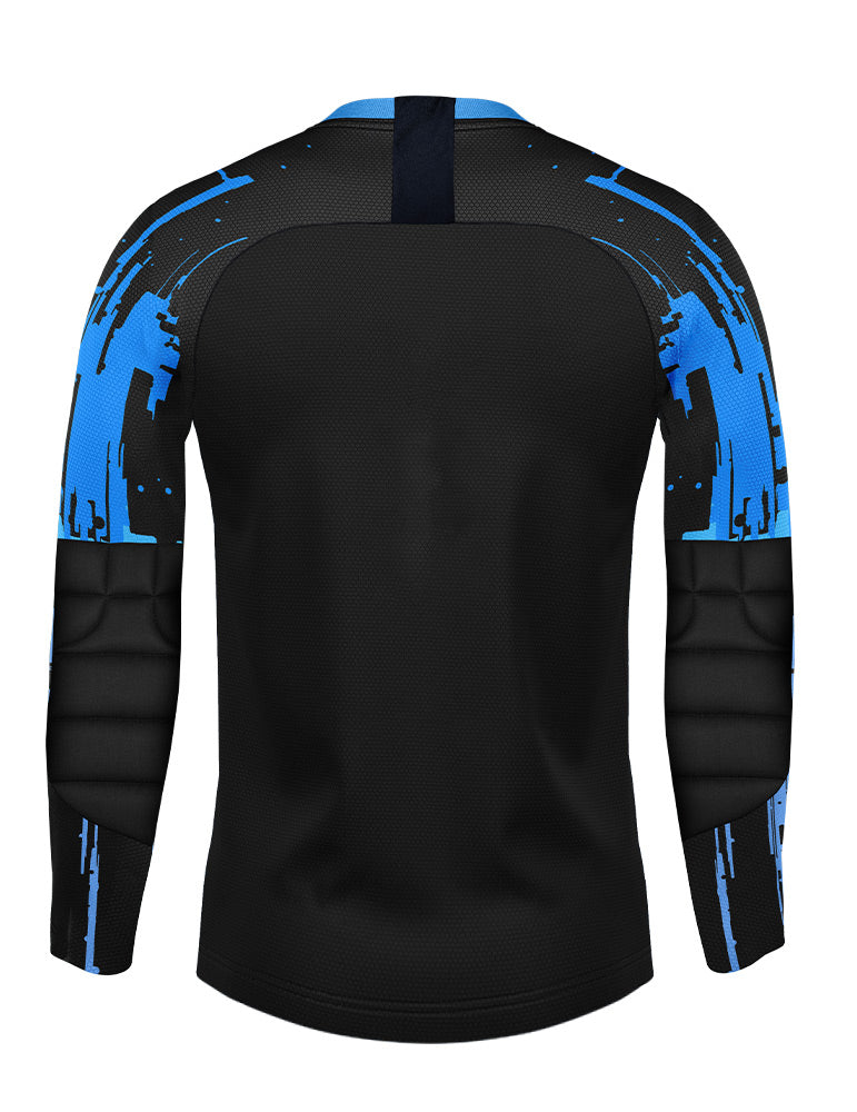 POLERA DE ARQUERO M/LARGA PRO-ONE STRIPE AZUL