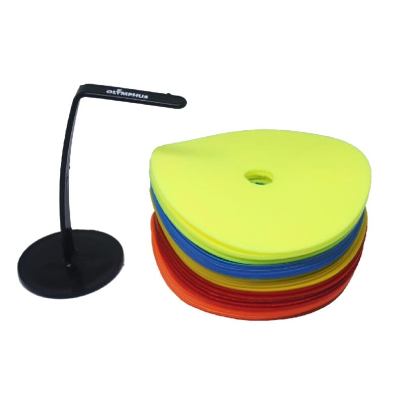 SET DE LENTEJAS PLANAS OLYMPHUS PARA ENTRENAMIENTO (25 UNIDADES)