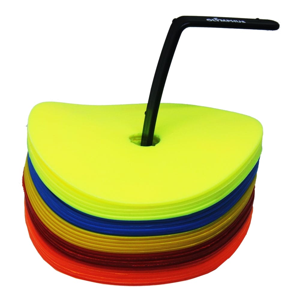 SET DE LENTEJAS PLANAS OLYMPHUS PARA ENTRENAMIENTO (25 UNIDADES)