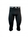 calza 3/4 PRO ONE SPARK NEGRA SIN PROTECCIÓN
