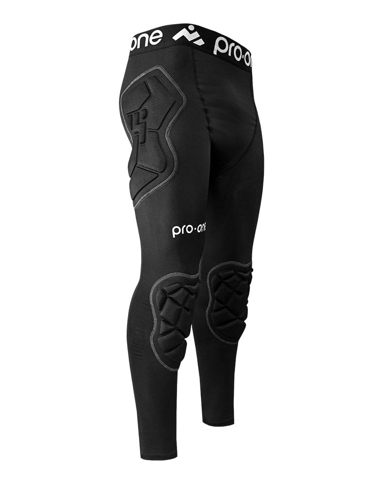 CALZA LARGA CON PROTECCION PRO ONE ELION NEGRO