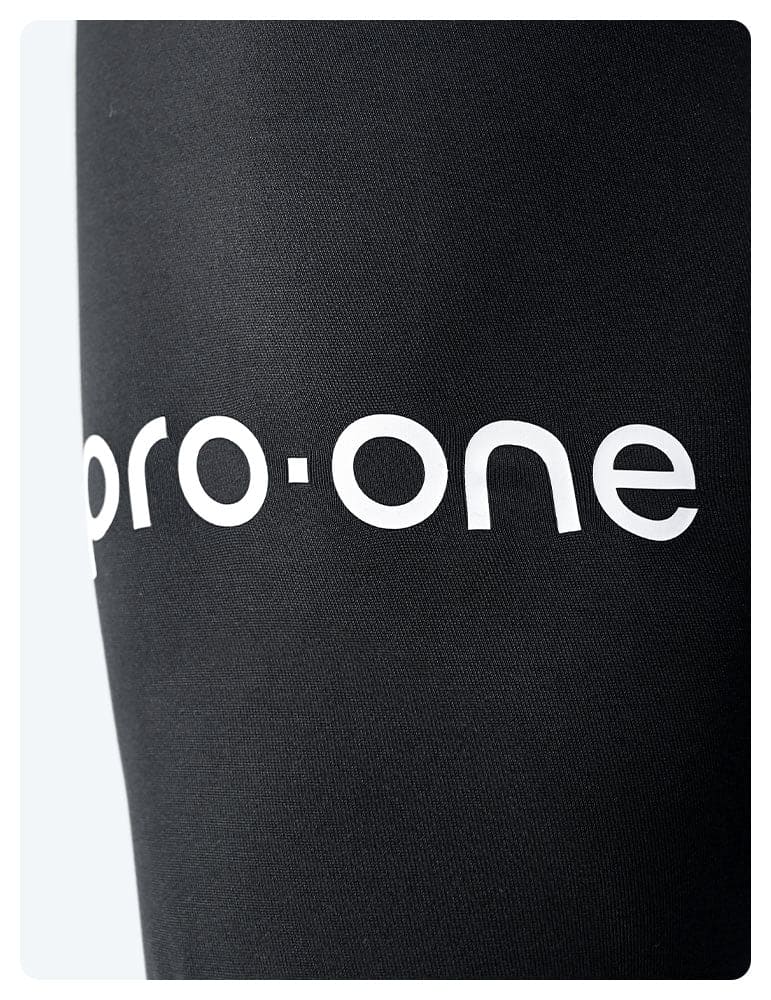 CALZA LARGA CON PROTECCION PRO ONE ELION NEGRO