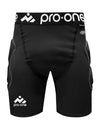 CALZA CORTA PRO-ONE CYLION NEGRO CON PROTECCION