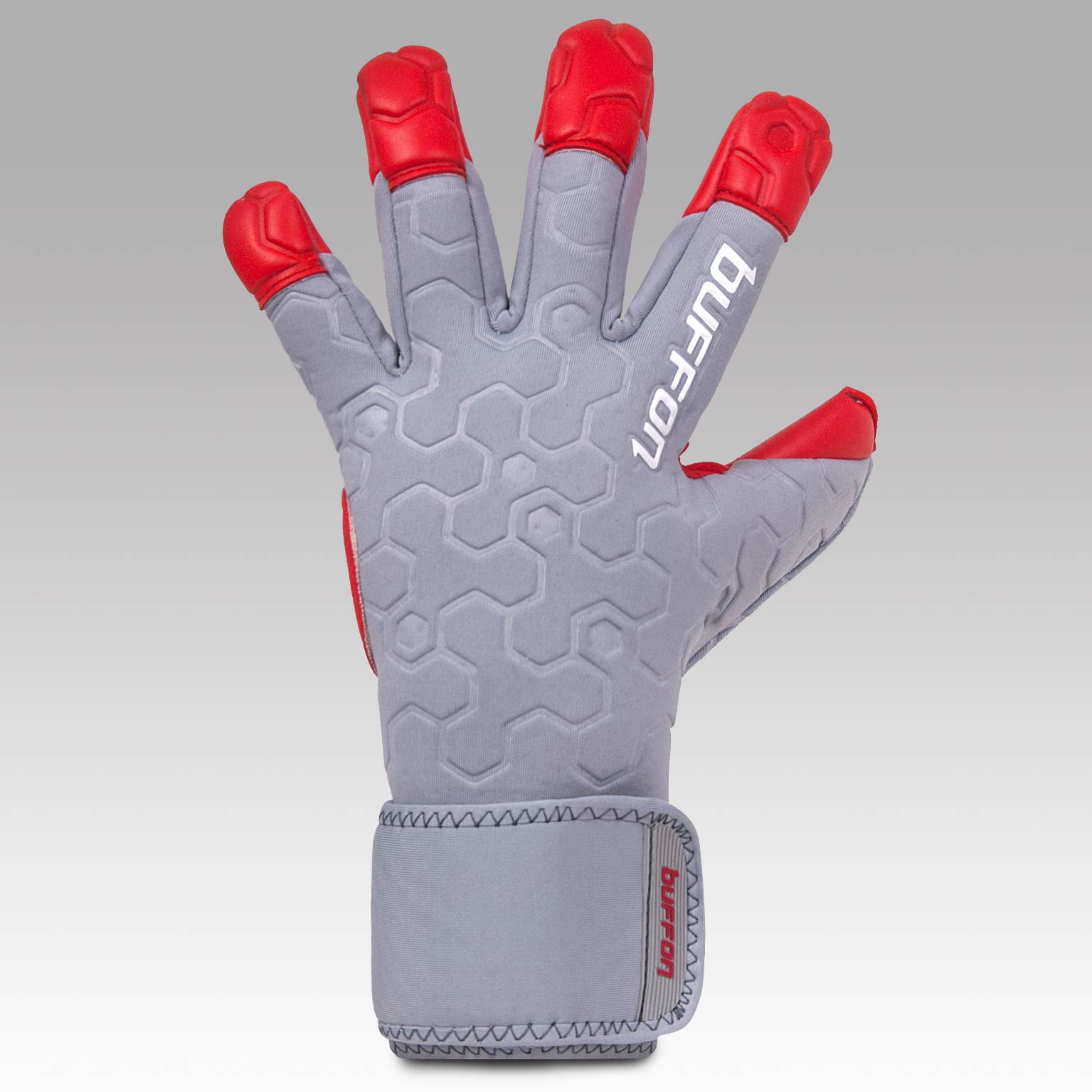 Buffon GUANTE BUFFON TITAN PROFESIONAL AD GRIS/ROJO – Todoporteros