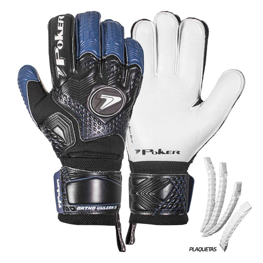 POKER  ORTHO VULCAN II NEGRO/AZUL (CON FERULAS)