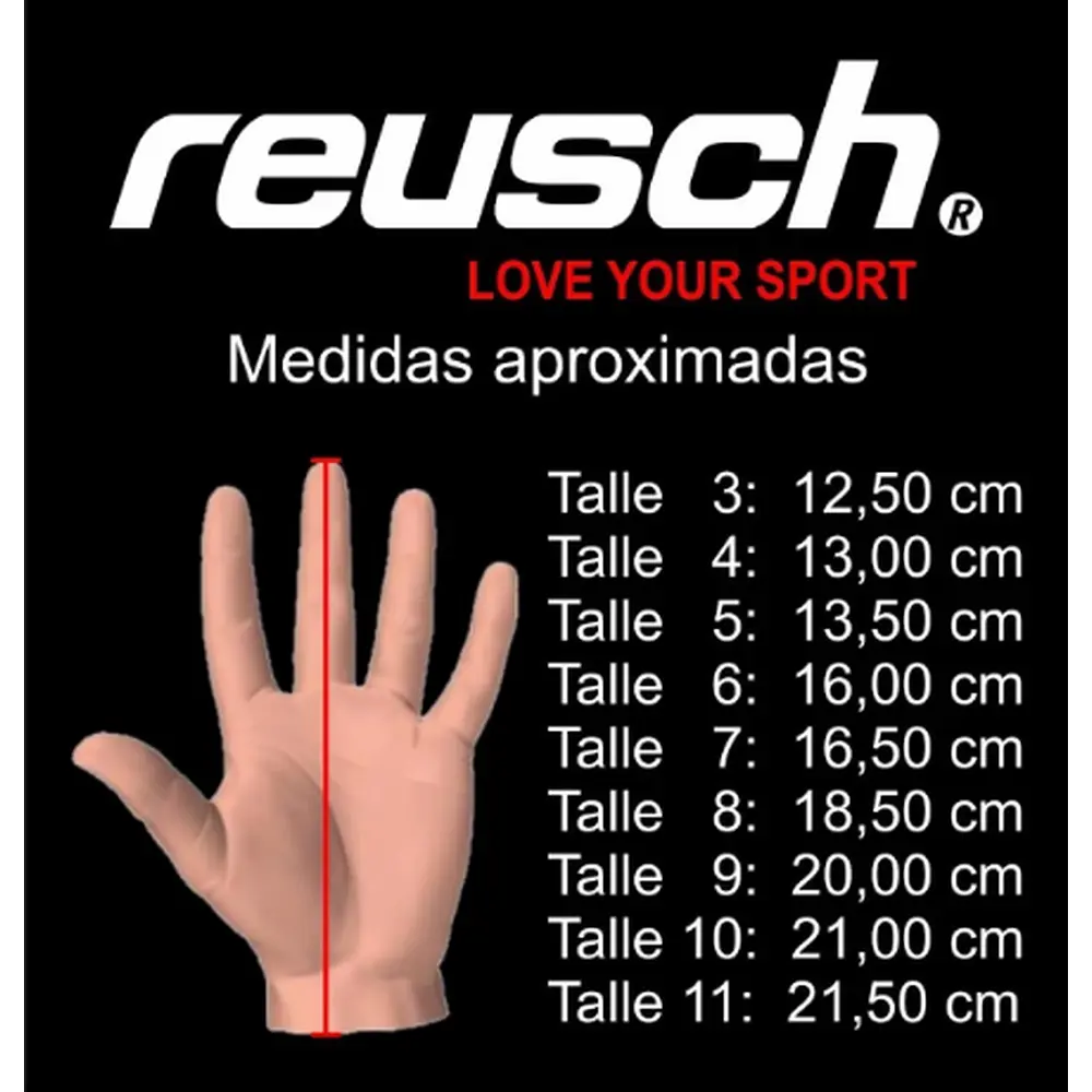 GUANTE REUSCH ATTRAKT GOLD X NC JUNIOR (Sin ferulas)