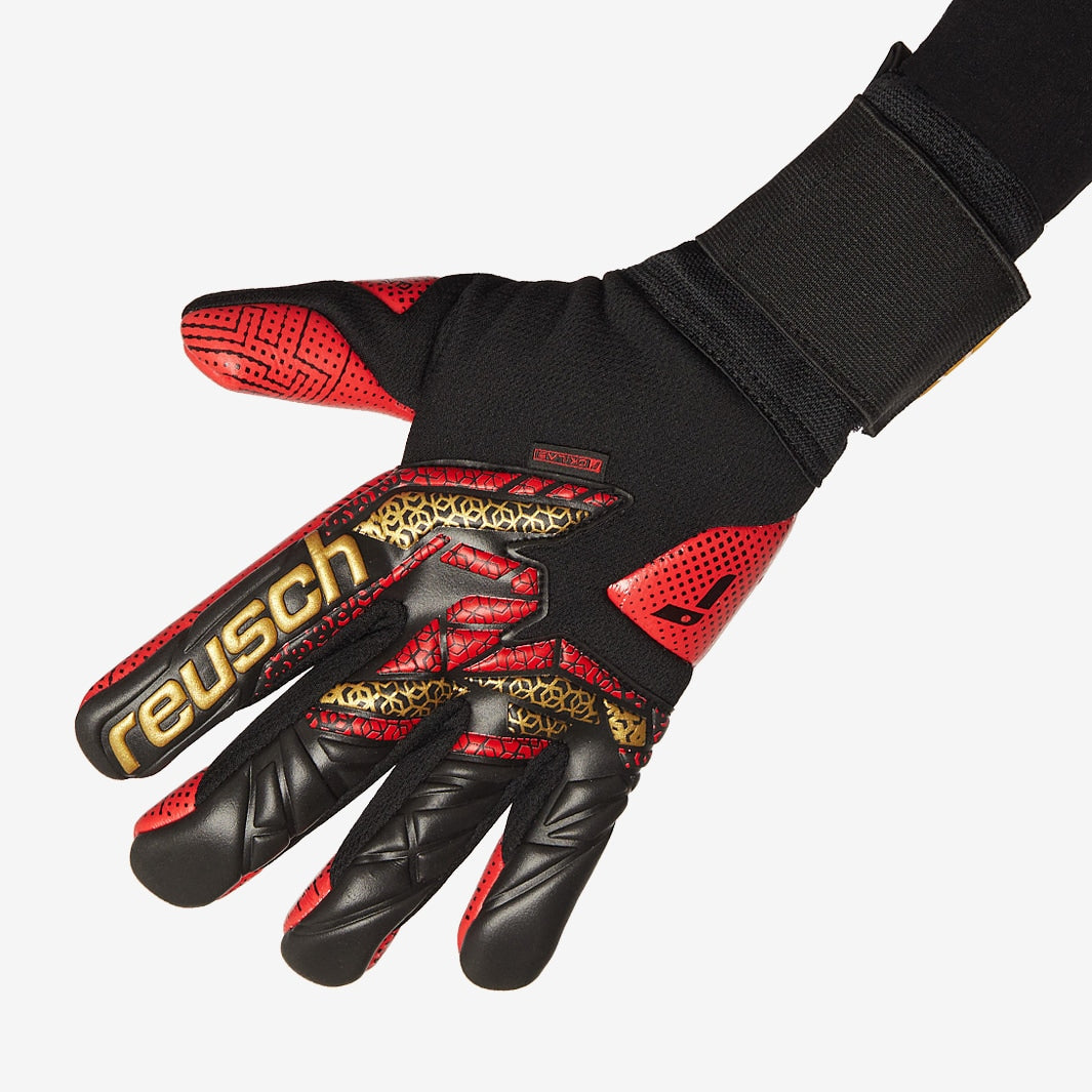 Guante  Reusch Attrakt Gold X GluePrint sin ferulas