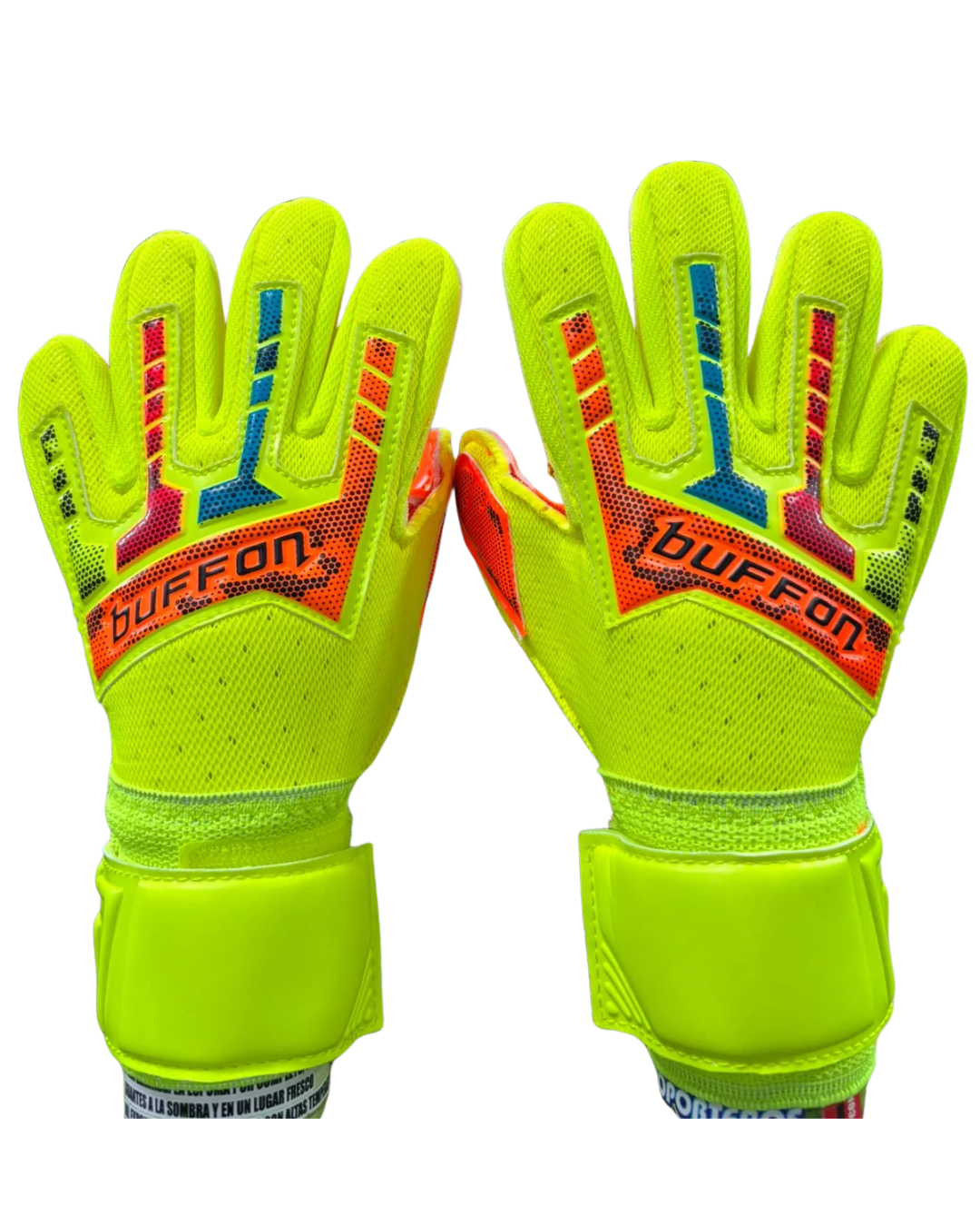 GUANTE BUFFON INTRO INFANTIL TRON NEON/ARCOIRIS/NARANJA