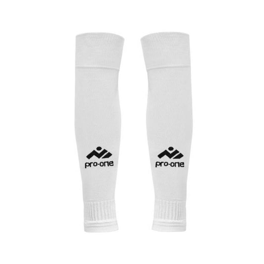 MEDIAS SIN PIE ARQUERO EXTRA LARGA PRO-ONE BOOSTER BLANCA