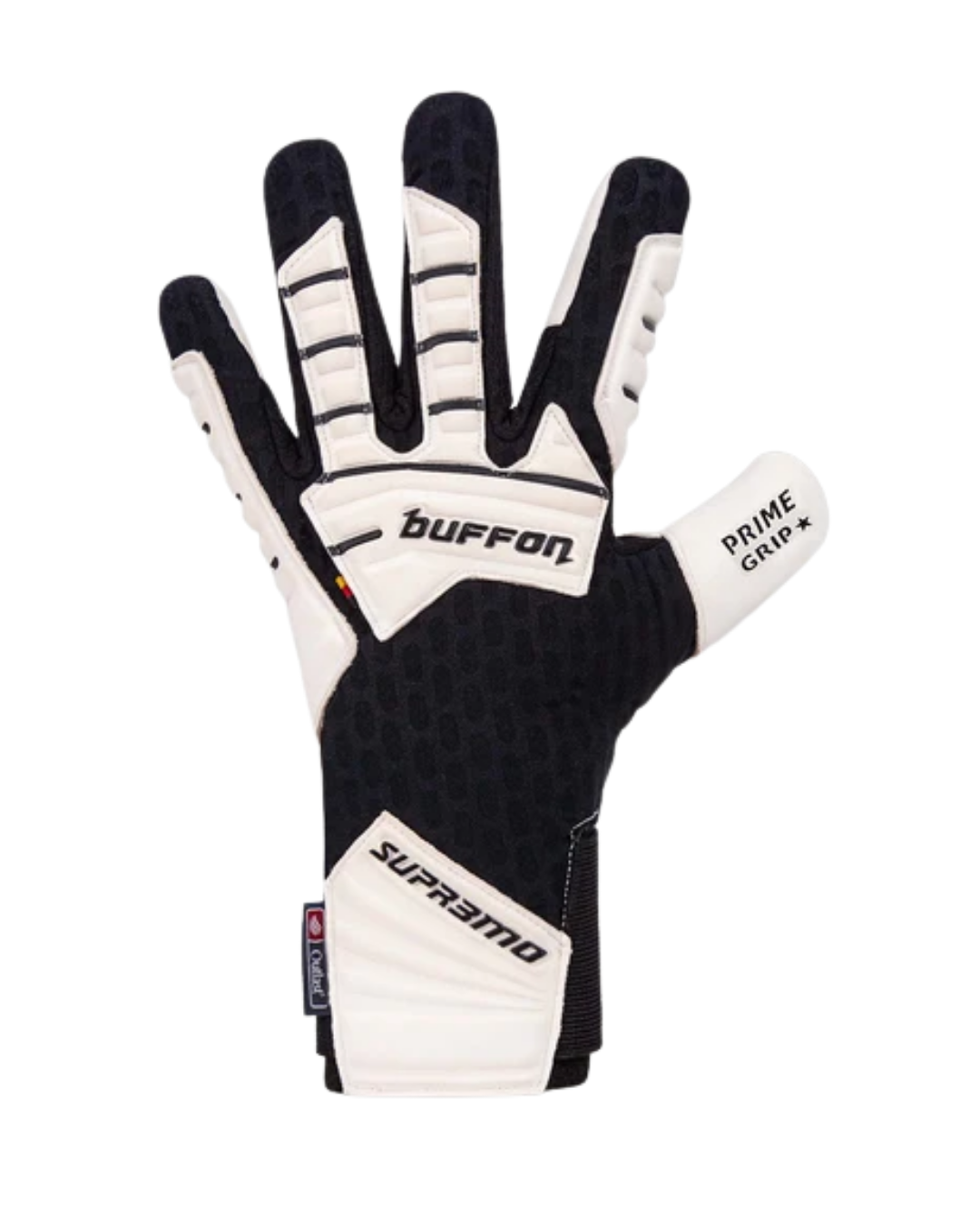 BUFFON SUPR3MO NEGRO/BLANCO/BLANCO (SIN FERULAS)