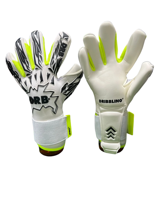 DRB  FELINE EVO SR WHITE/YELLOW SIN FERULAS (KIDS)