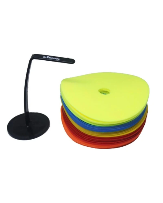 SET DE LENTEJAS PLANAS OLYMPHUS PARA ENTRENAMIENTO (25 UNIDADES)