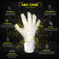 RAW GOALIE NIC ONE ALL WHITE 7° GENERACIÓN (SIN FERULA)