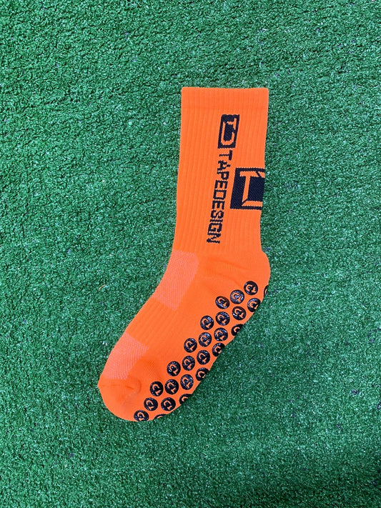 CALCETA ANTIDESLIZANTE NARANJA (28-36)