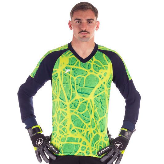 POLERA DE ARQUERO MANGA LARGA POKER CARDIO (VERDE)