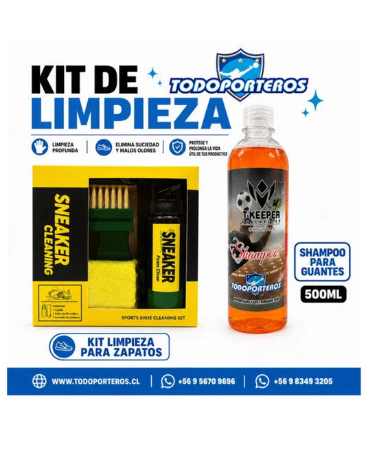 PACK DE LIMPIEZA 3 PARA GUANTES Y ZAPATOS