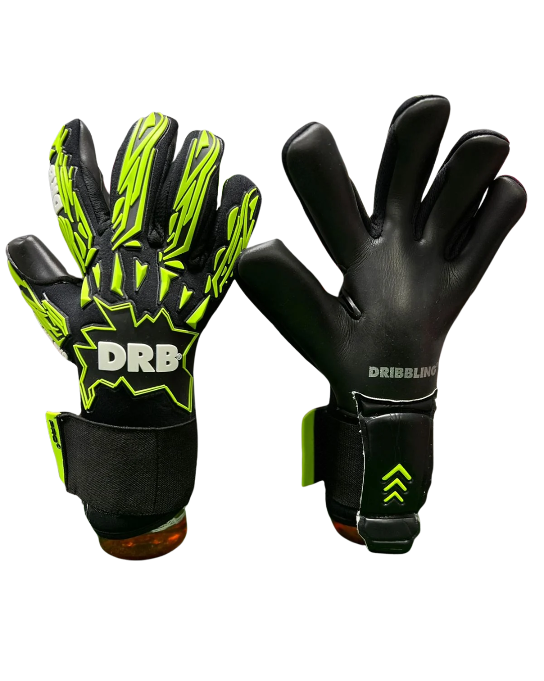 DRB  FELINE EVO SR BLACK/GREEN SIN FERULAS