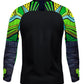 POLERA DE ARQUERO M/LARGA PRO-ONE TEMPO RX NEGRO/VERDE