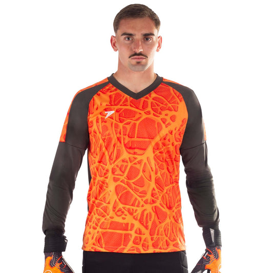 POLERA DE ARQUERO MANGA LARGA POKER CARDIO (NARANJA)