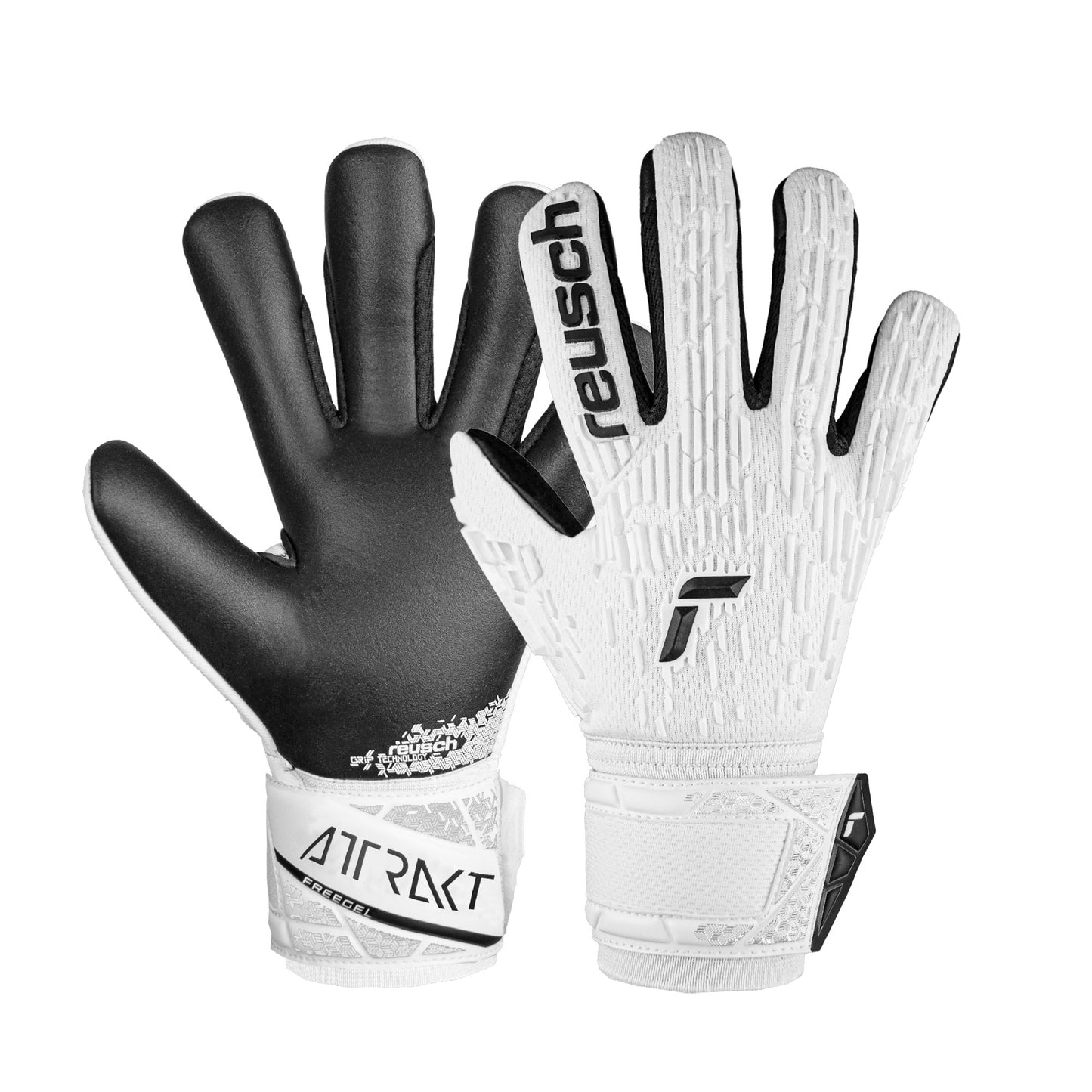 REUSCH ATTRAKT FREEGEL SILVER BLANCO (SIN FERULAS)