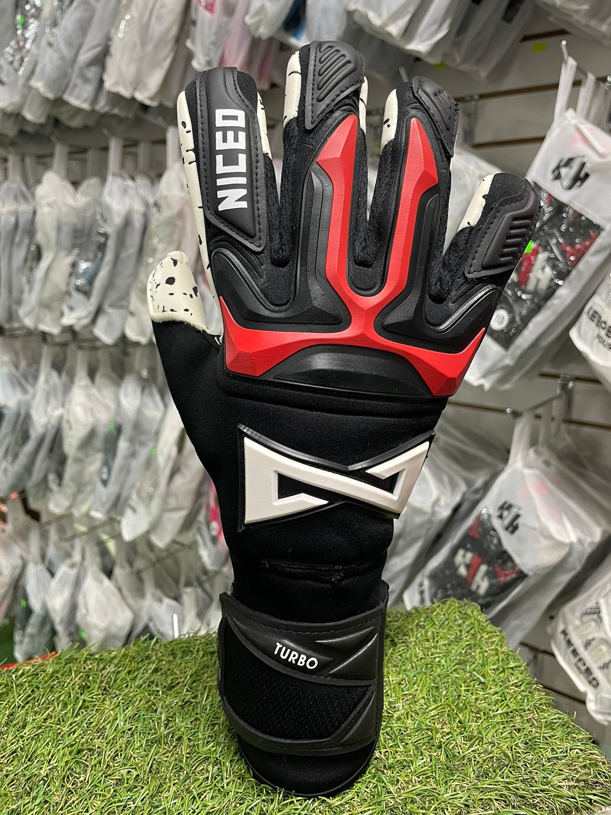 NICEO TURBO BLACK/RED (5 FERULAS EXTRAIBLES)