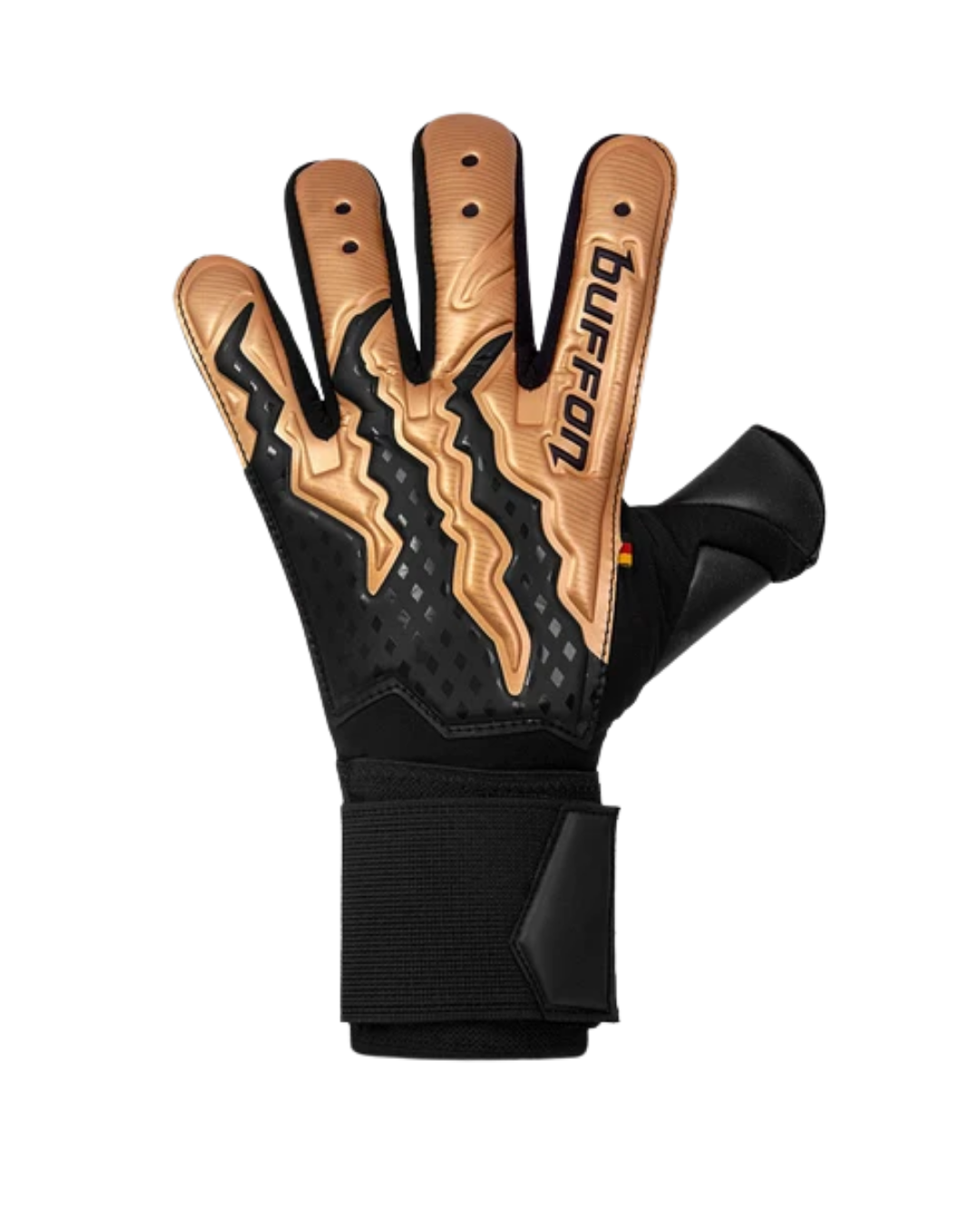 BUFFON CERBERO ULTRA ORO/NEGRO (SIN FERULAS)