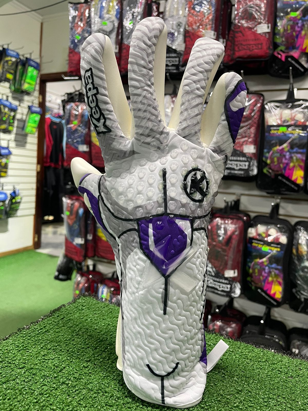 Delta hero Edición limitada Gris/morado sin ferulas
