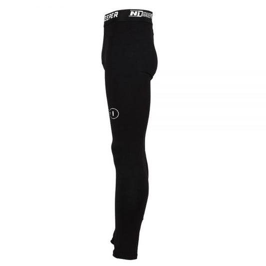 CALZA LARGA N1 SIN PROTECCIÓN (NEGRO)