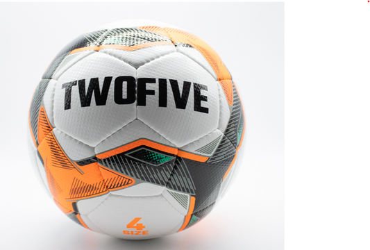 BALON FUTBOL TWOFIVE NARANJO  N° 4